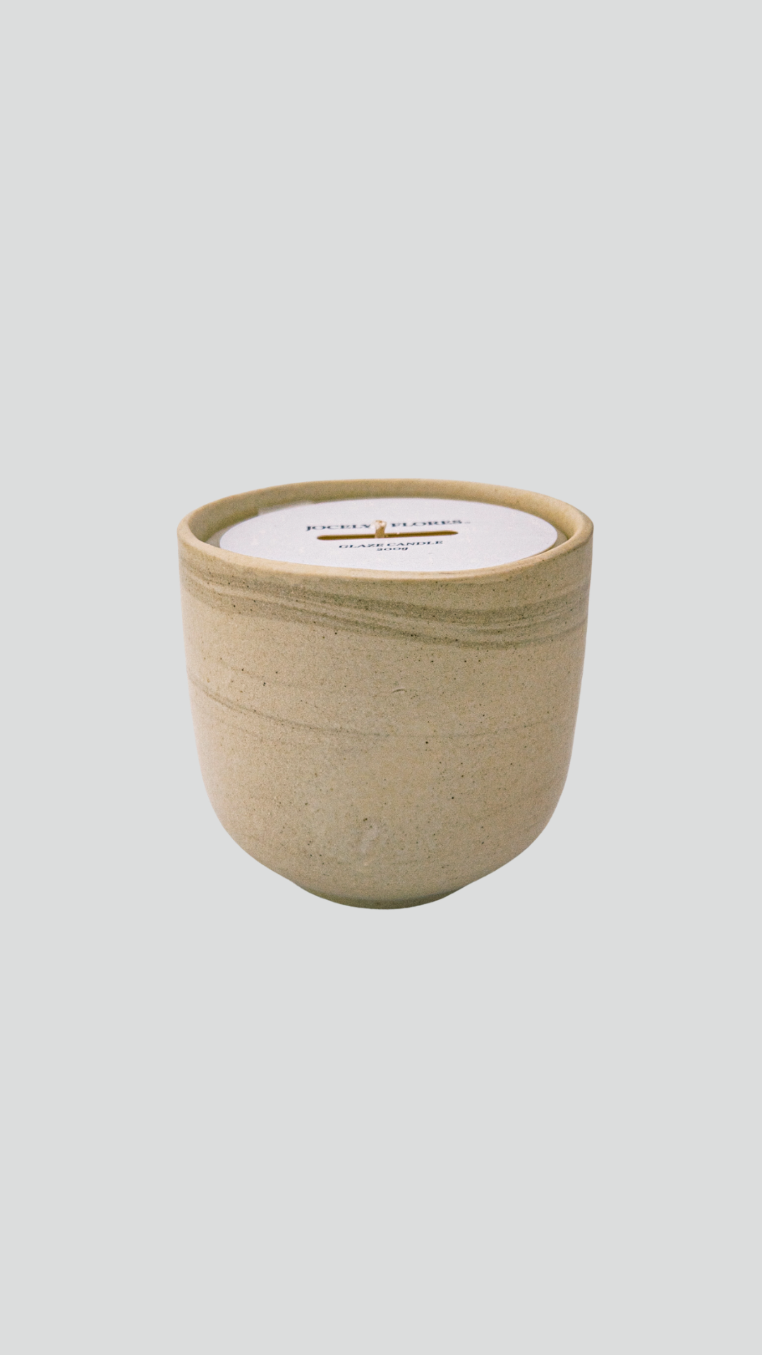 GLAZE CANDLE / 米色 Beige