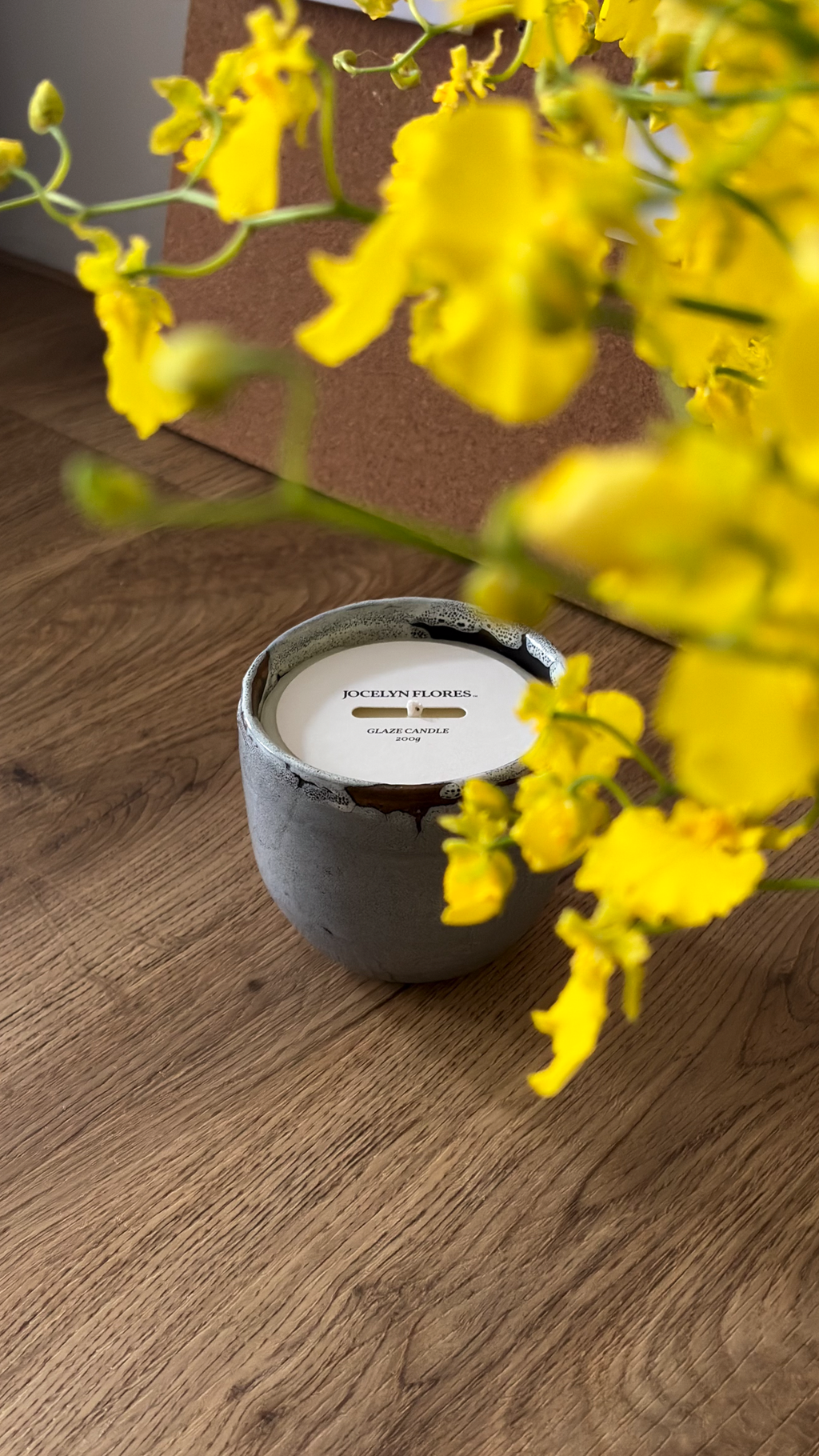 GLAZE CANDLE / 珍珠灰 Light Slate Gray
