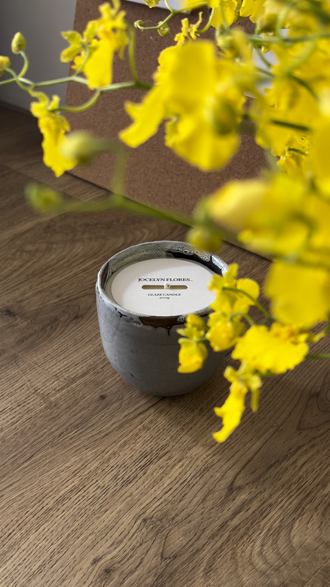 GLAZE CANDLE / 珍珠灰 Light Slate Gray