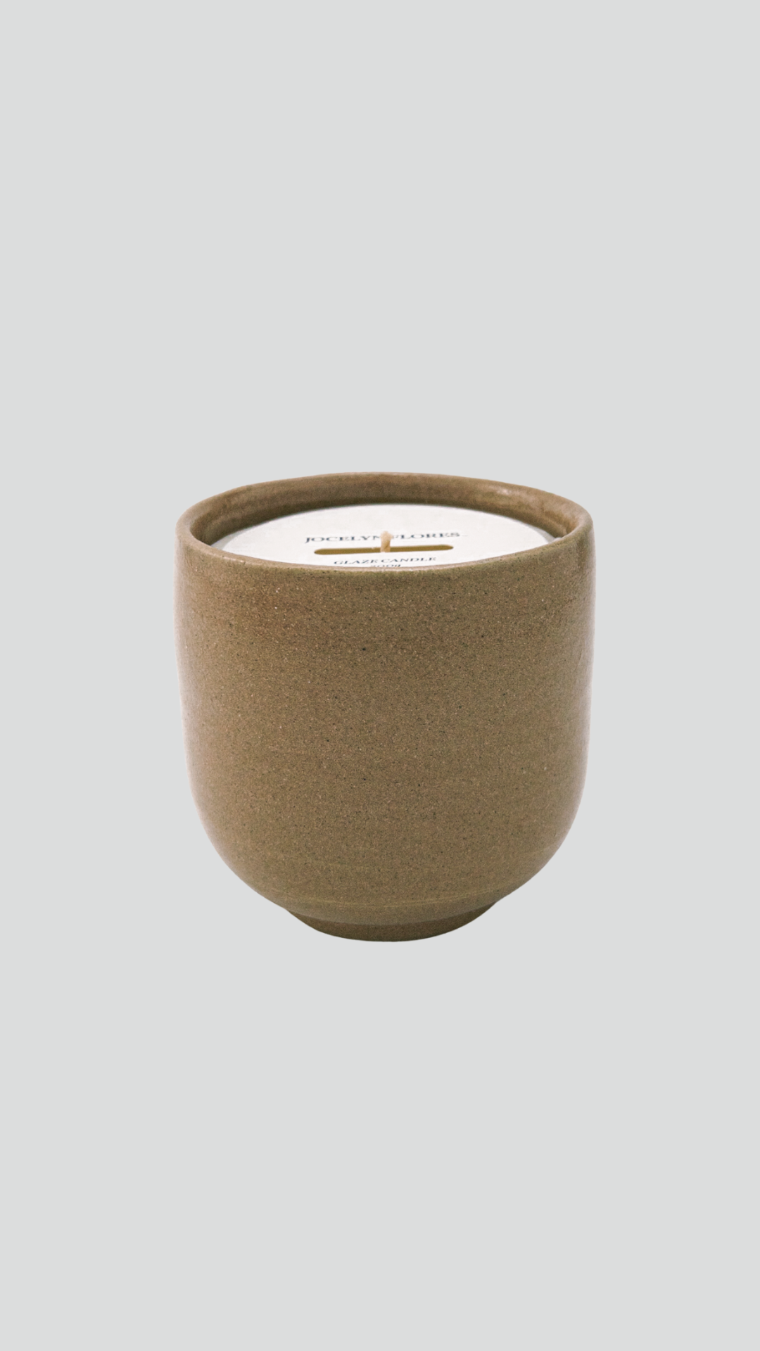 GLAZE CANDLE / 赤陶 Terracotta